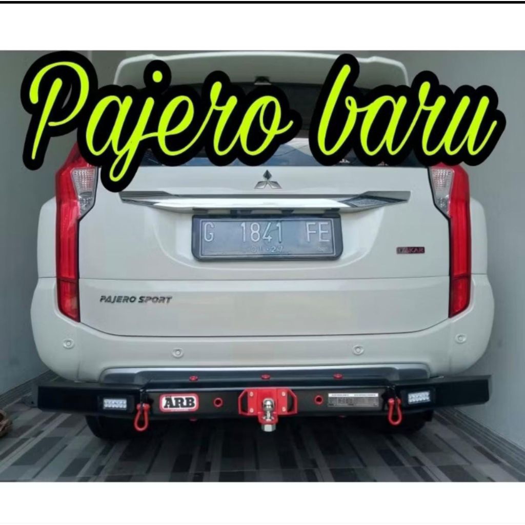 BAMPER BELAKANG TOWING BESI AVANZA SIGRA PAJERO FORTUNER RUSH