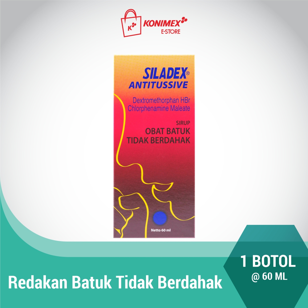 Siladex Antitussive Dextromethorphan HBr 15 mg botol 60ml
