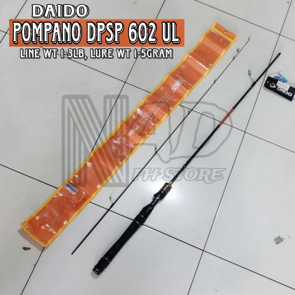 *Joran Ultralight Daido Pompano DPSP 602UL
