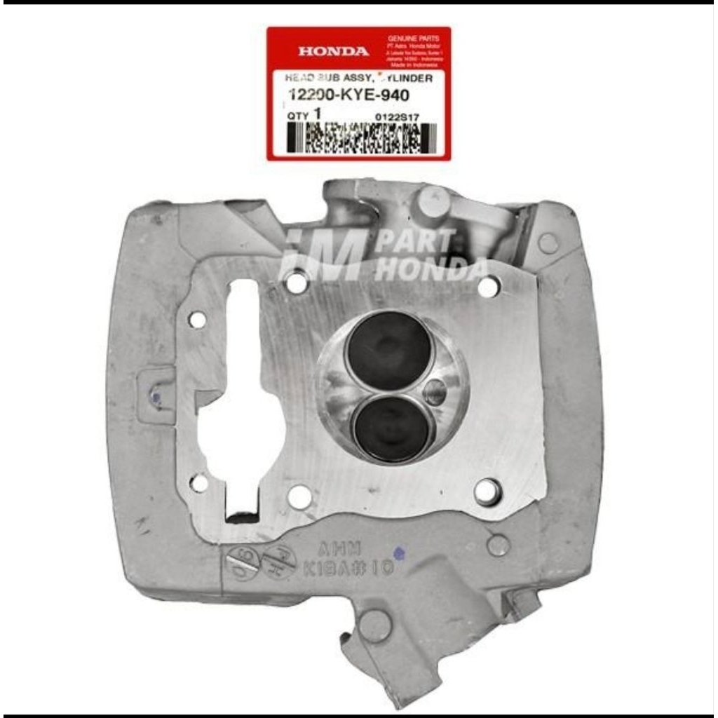 CYLINDER HEAD BLOK MEGA PRO FI BLOK CYLINDER MEGAPRO 12200-KYE-940 12200KYE940 CYLINDER HEAD MEGAPRO