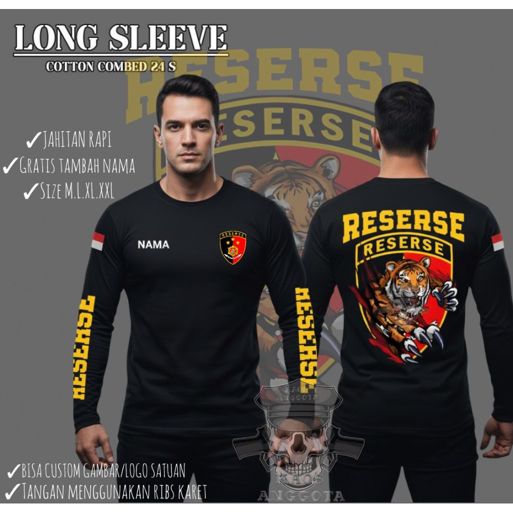 KAOS POLISI RESERSE TERBARU - TSHIRT RESERSE KEREN