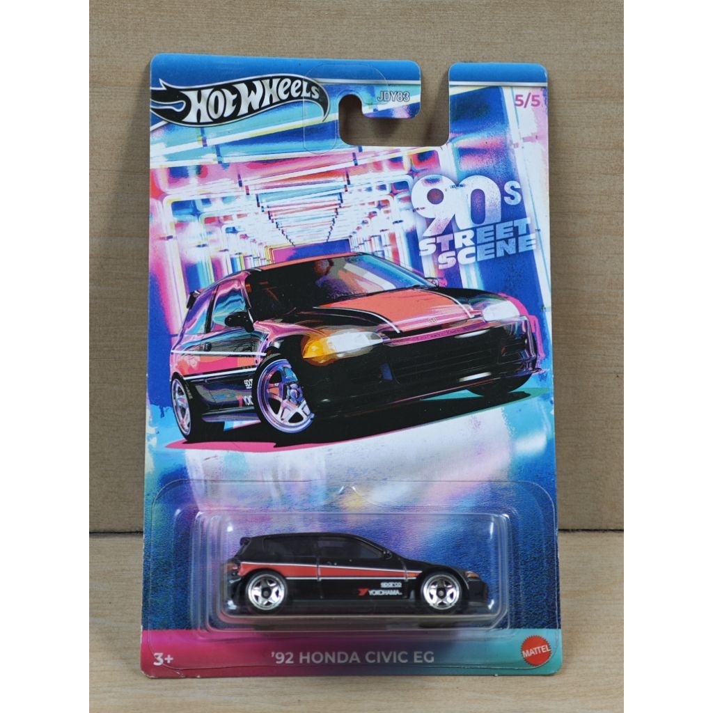 hot wheels honda civic eg 90s