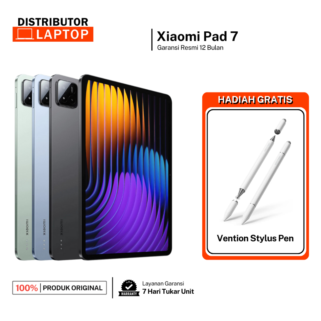 [PROMO] Xiaomi Pad 7 Pro & Xiaomi Pad 7 Garansi Resmi