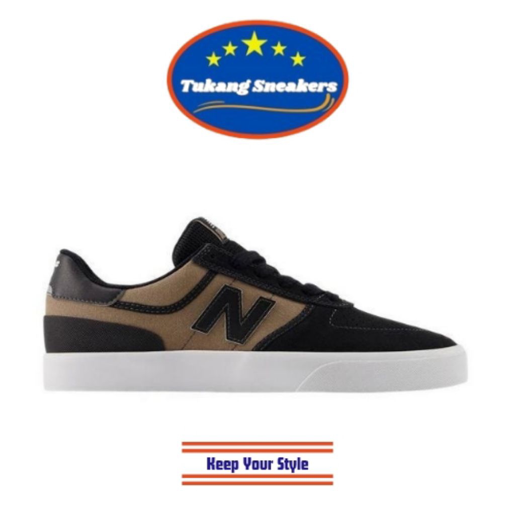 Sepatu Sneakers Pria New Balance Numeric 272 Skateboarding Black NEWNM272TTO