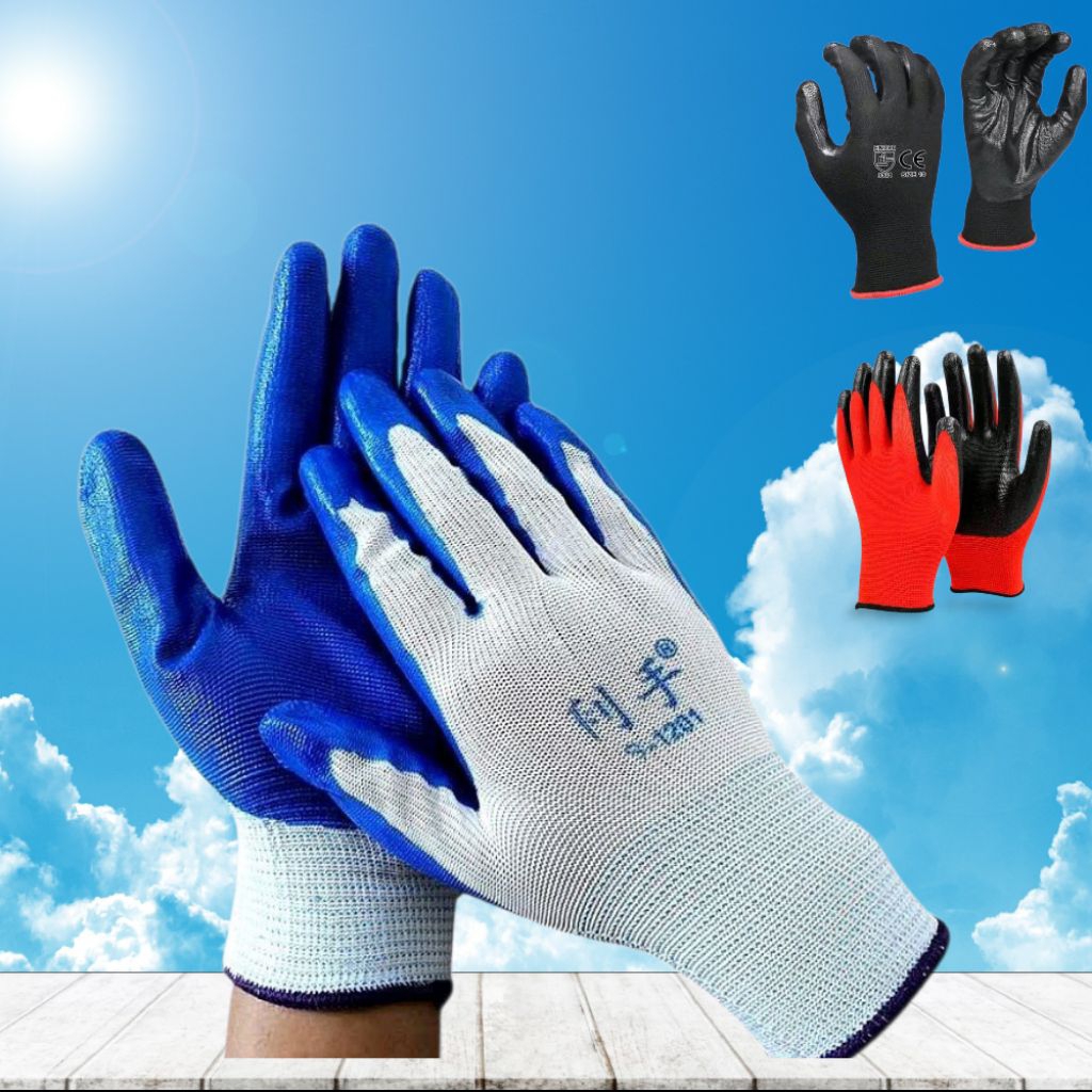 sarung tangan kerja EJ PRO saftey palm fit