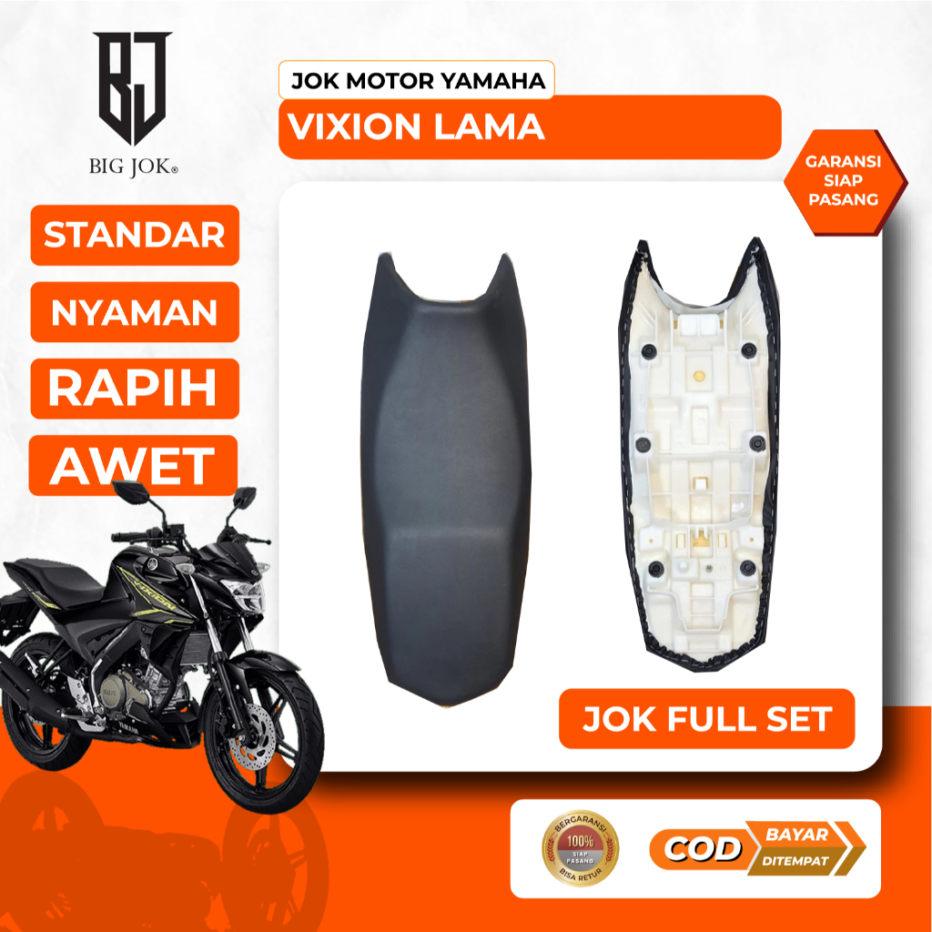 Jok motor vixion old / vixion lama I Jok standar & variasi yamaha vixion