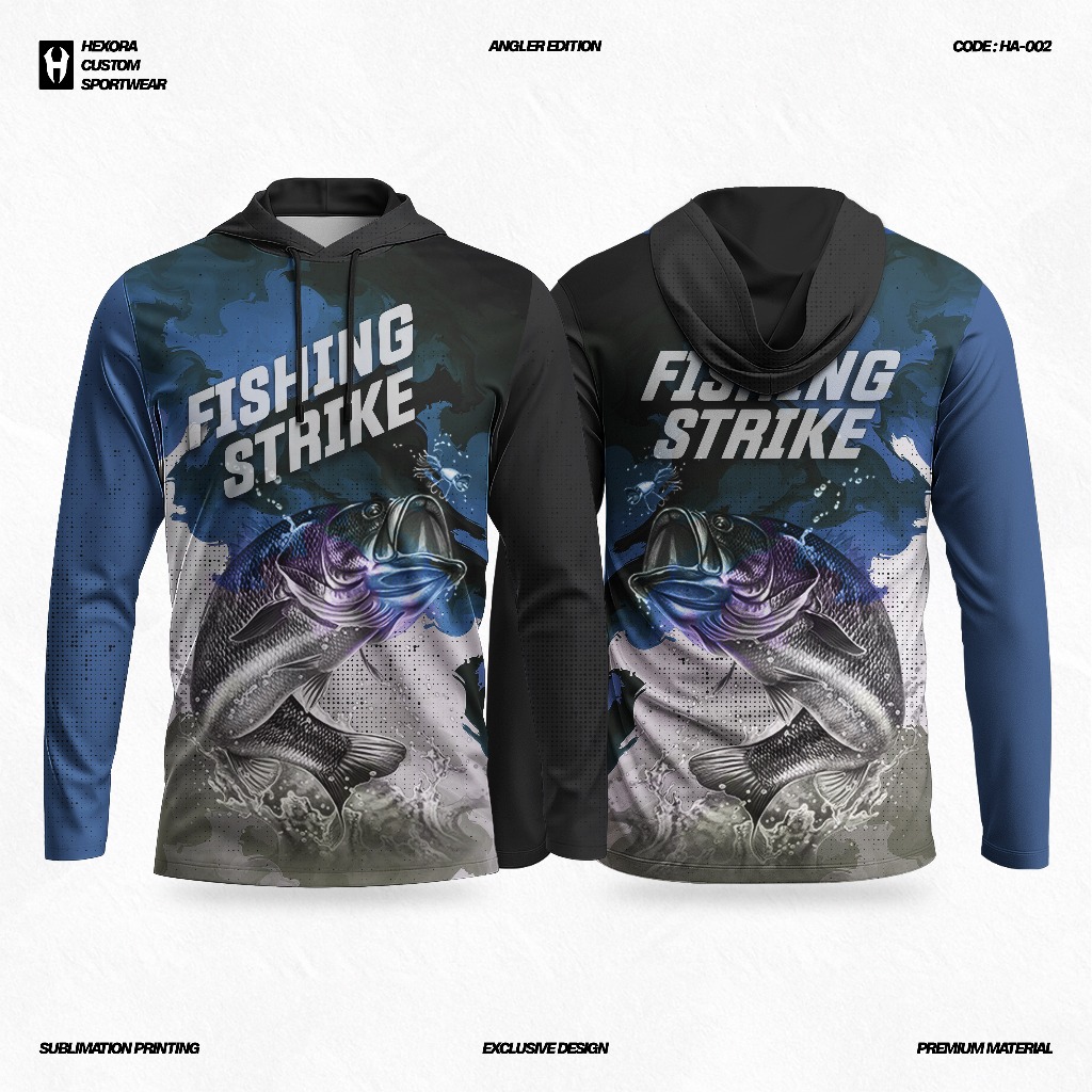 Baju Memancing Fishing Strike