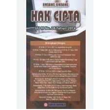 BUKU ORIGINAL Undang Undang Hak Cipta UU RI No. 28 Tahun 2014  / Tim Redaksi / SINAR GRAFIKA