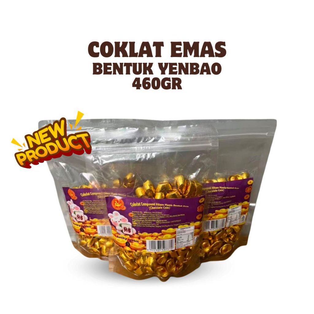 Coklat Imlek  / Coklat Emas Yen Bao 460gr / Cokelat YenBao Susu