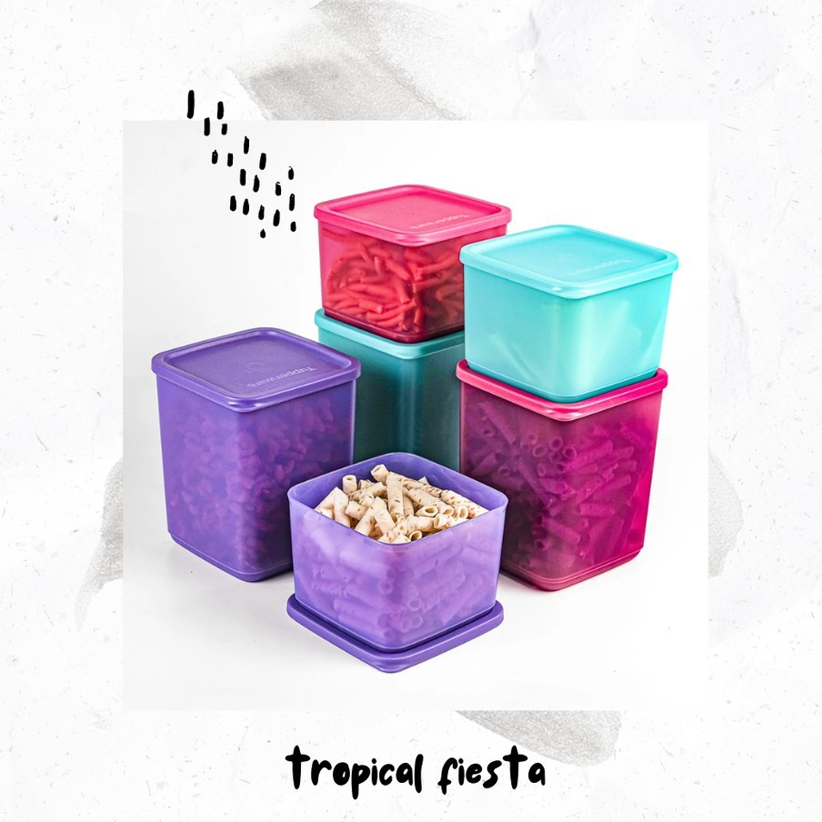 Tropical fiesta/toples Tupperware