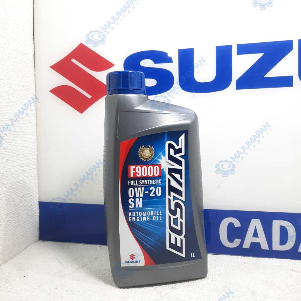 Oli Mesin Suzuki ECSTAR SGO F9000 0W-20 SN Full Synthetic Sintetis 1 Liter / 4 Liter Pelumas Oli Mes