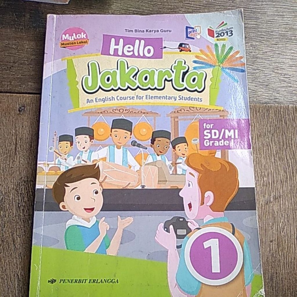 BUKU HELLO JAKARTA KELAS 1 SD K.13 REVISI