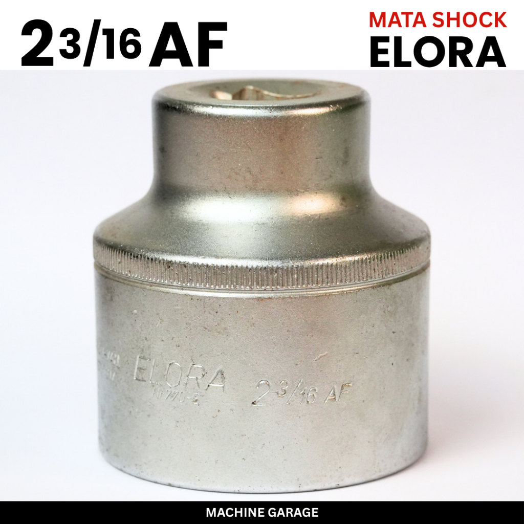 3/4 Socket Wrench Mata Sok 2 3/16AF Mata Kunci Socket Bahan Chrome Vanadium mata shock elora 12 titi