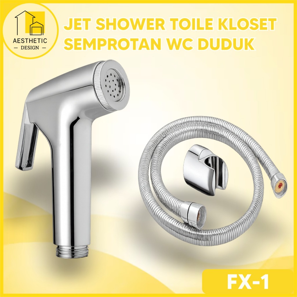 Jet Shower Kloset Toilet Closet Cebok WC Semprotan Duduk Kamar Mandi