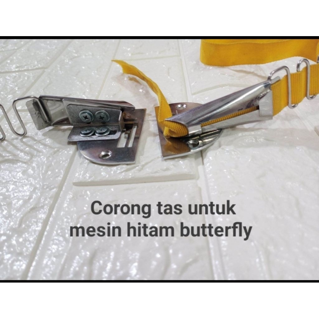 Corong SpringBed / Corong Karpet / Corong Tas / Pelipit Corong Mesin Jahit Hitam