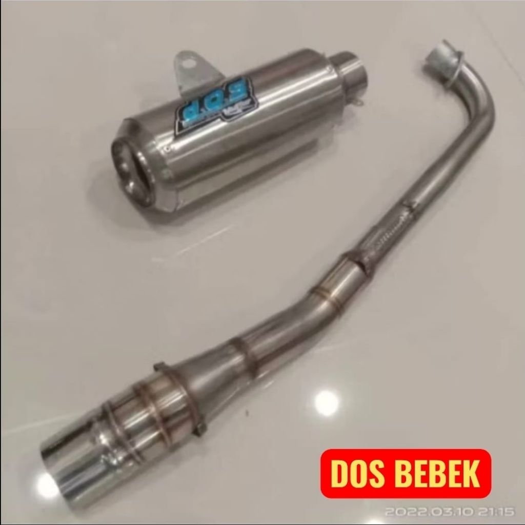 KNALPOT DOS JUPITER Z VEGA GRAND ASTREA KNALPOT RACING DOS SUPRA 125 BLADE ABSOLUT REVO KNALPOT RACI