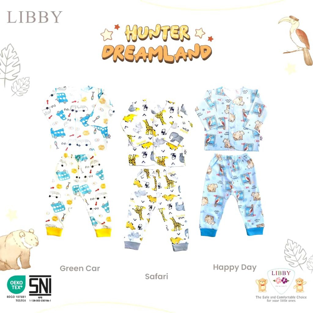 LIBBY HUNTER DREAMLAND - SETELAN PANJANG PANJANG KANCING DEPAN