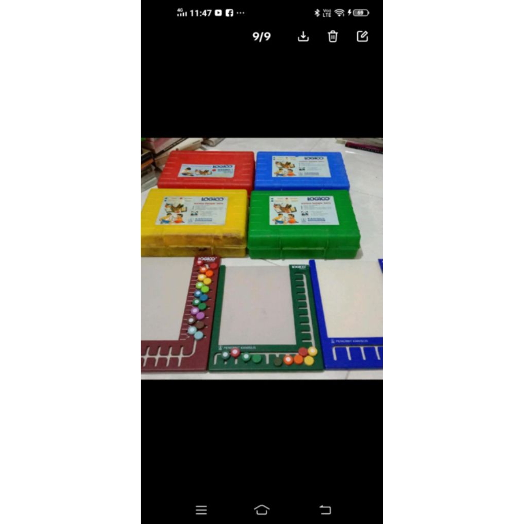 buku edukasi anak  logico primo, picolo, maximo, rondo kanisius