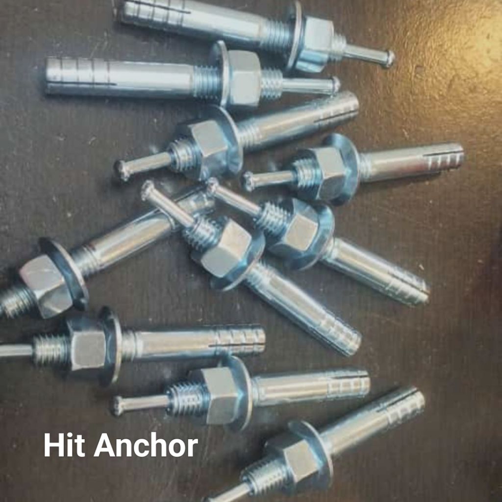 High Anchor M-12×100 | Dynabolt Ketok M12 | Hit Angkur M12x100mm