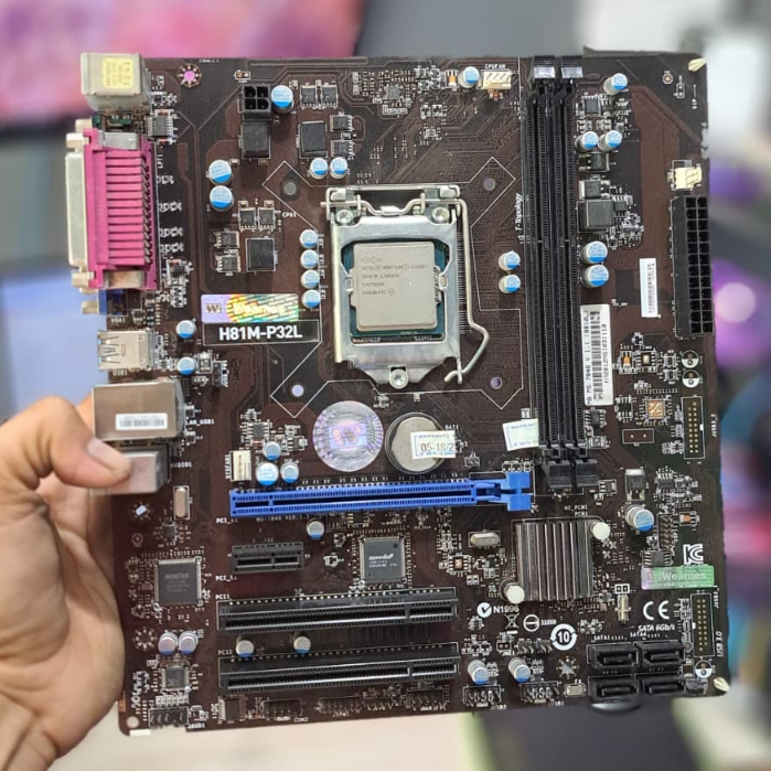 Mobo MSI H81 Motherboard H81 WEARNES