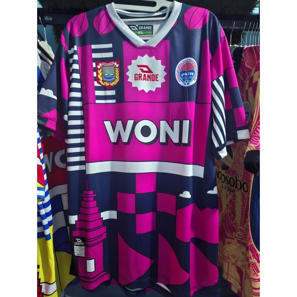 JERSEY PSIW WONOSOBO PRE-MATCH 2024/2025 PINK