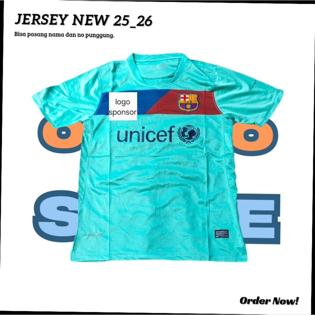 JERSEY RETRO barca AWAY 2011/2012 Grade ori IMPRT