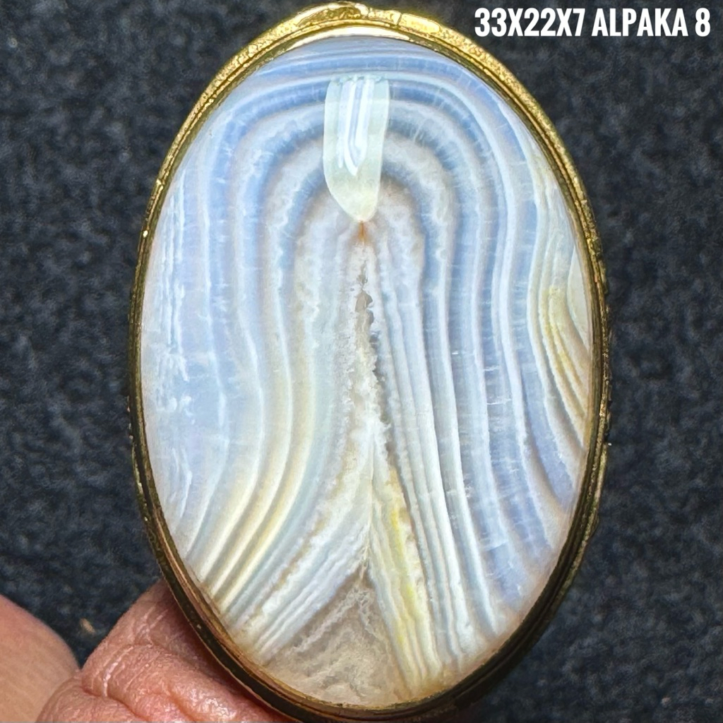 Cincin Batu Akik Natural Lam Alif