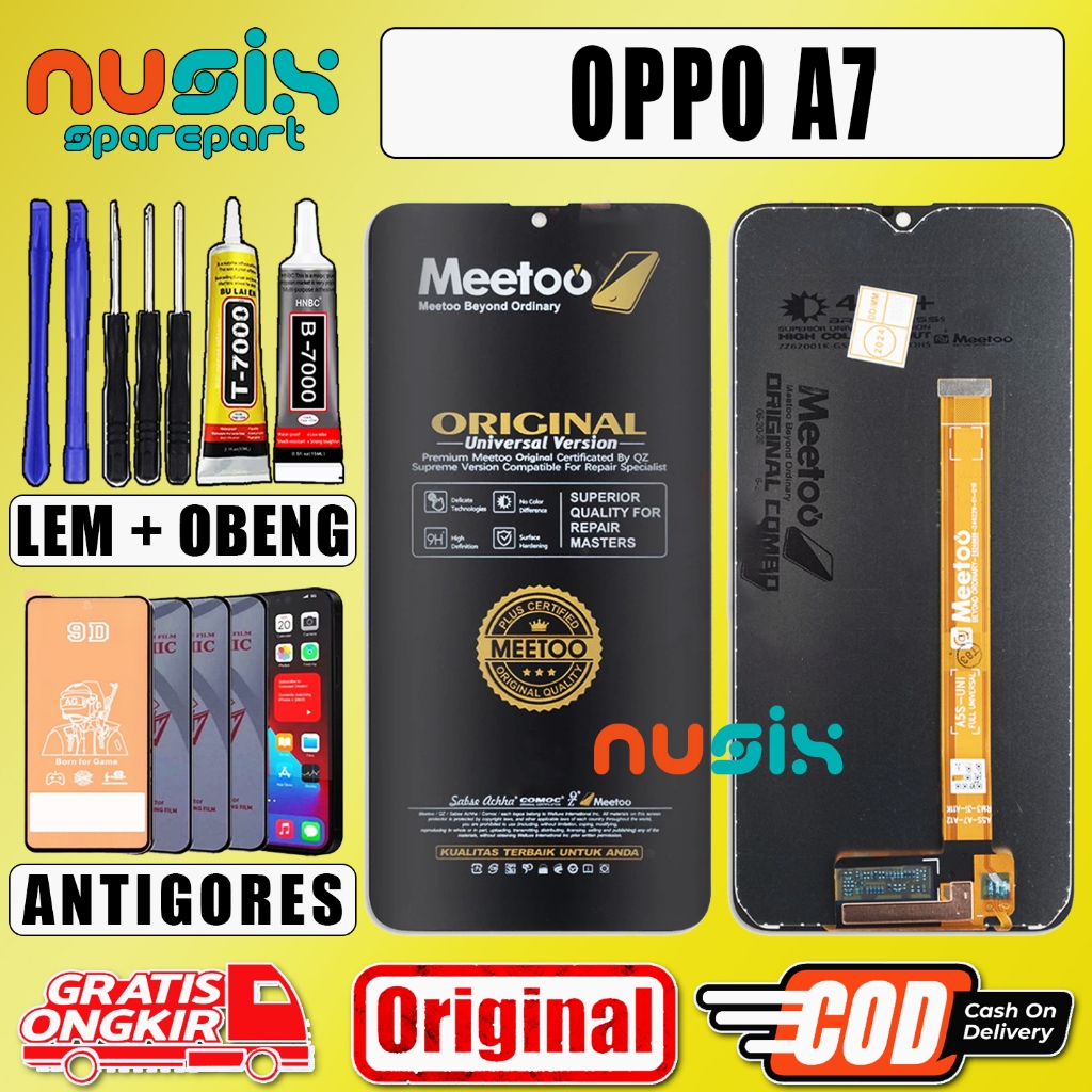 LCD TOUCHSCREEN OPPO A7 ORIGINAL FULLSET