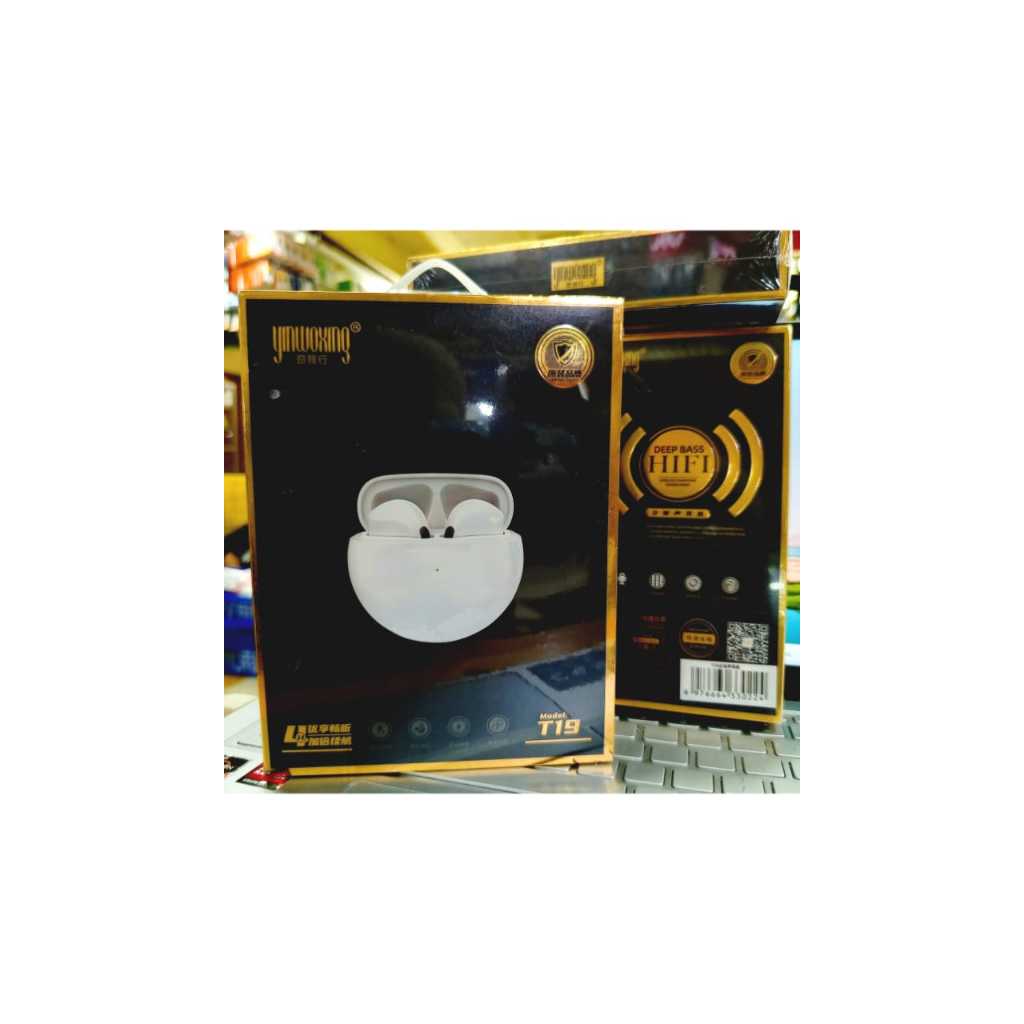 [ YWX-TWS T19 ] Wireless Bluetooth Earphones TWS T19 YINWOXING Headset BT
