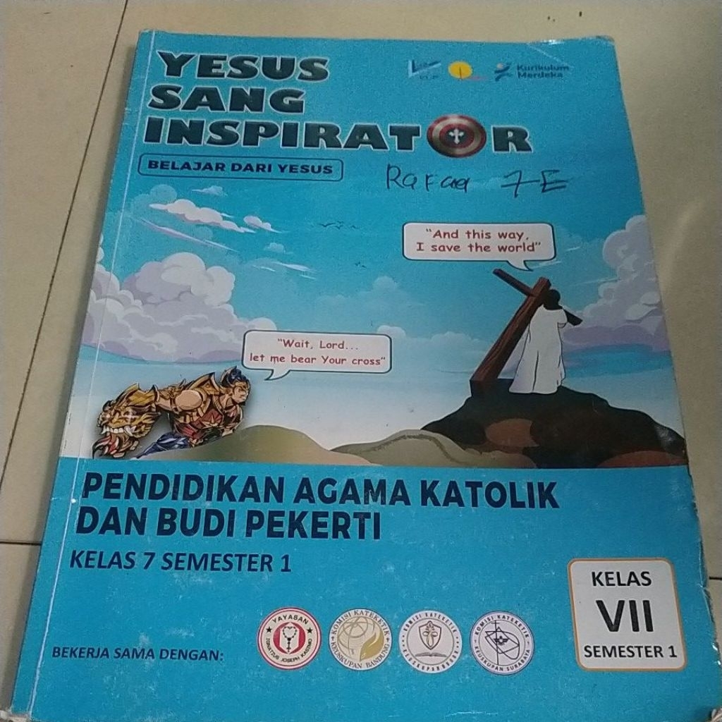 PENDIDIKAN AGAMA KATOLIK YESUS SANG INSPIRATOR SMP KELAS 7 KURIKULUM MERDEKA