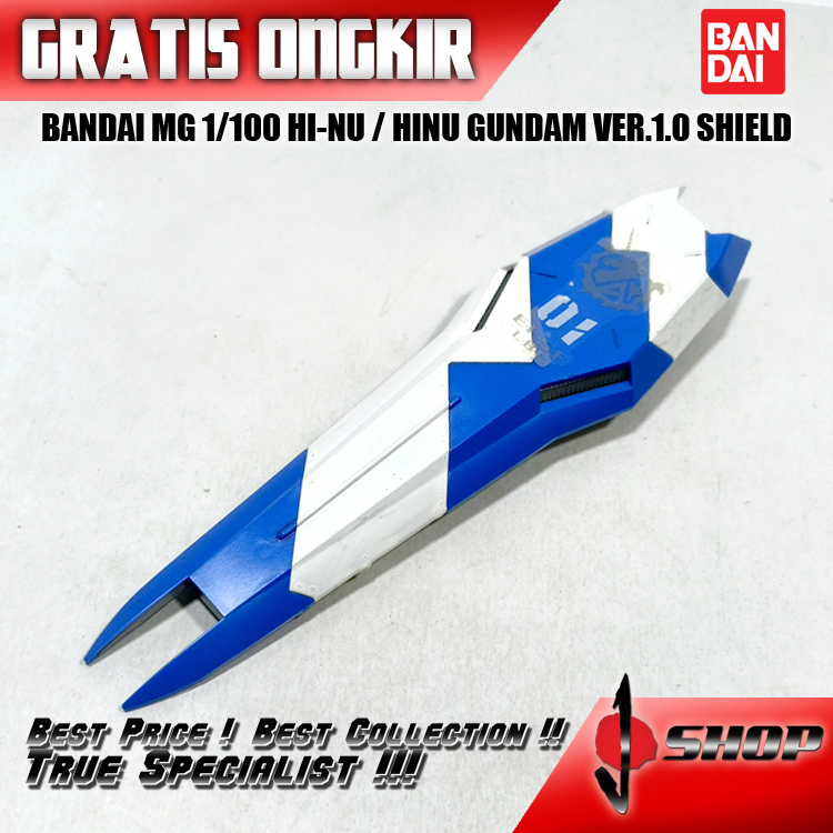 BANDAI MG 1/100 HI-NU - HINU GUNDAM VER.1.0 SHIELD MG1955