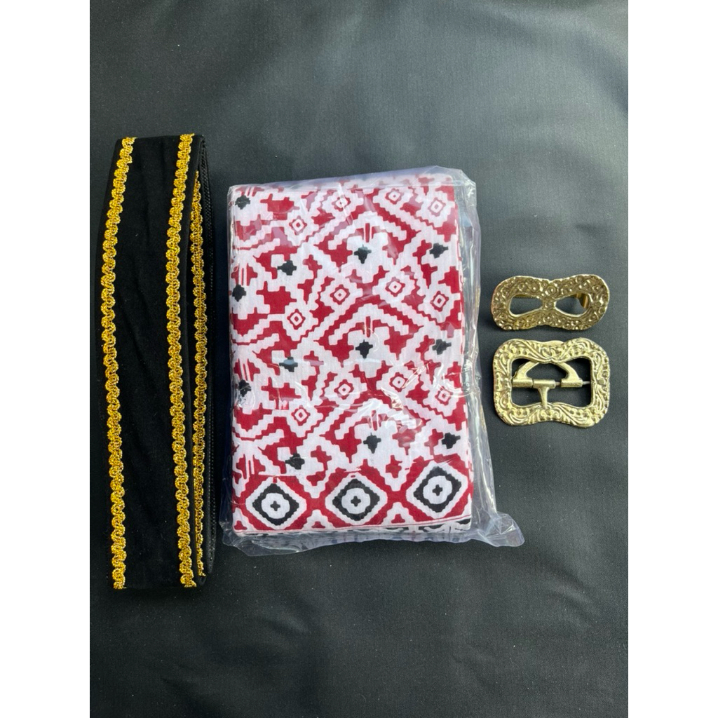 Set Sabuk Lontong + Kamus dan Timang Untuk Beskap