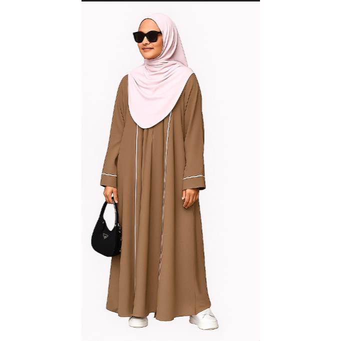 Gamis alsize Dewasa abaya turki Plat rompi Terbaru Alsize 2 Ukuran Gamis perempuan Gamis Wanita