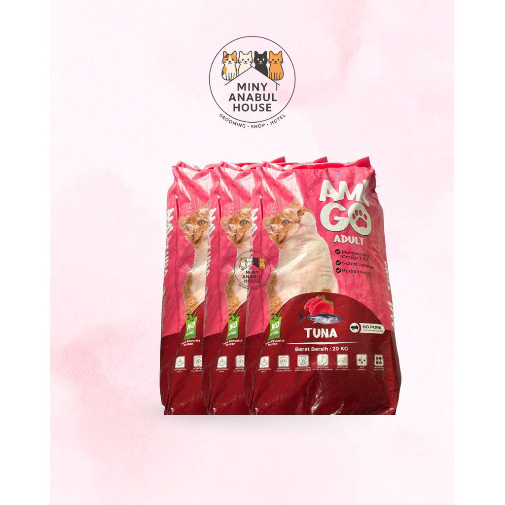 Amigo Cat Food Adult Tuna – 20Kg /1Sak
