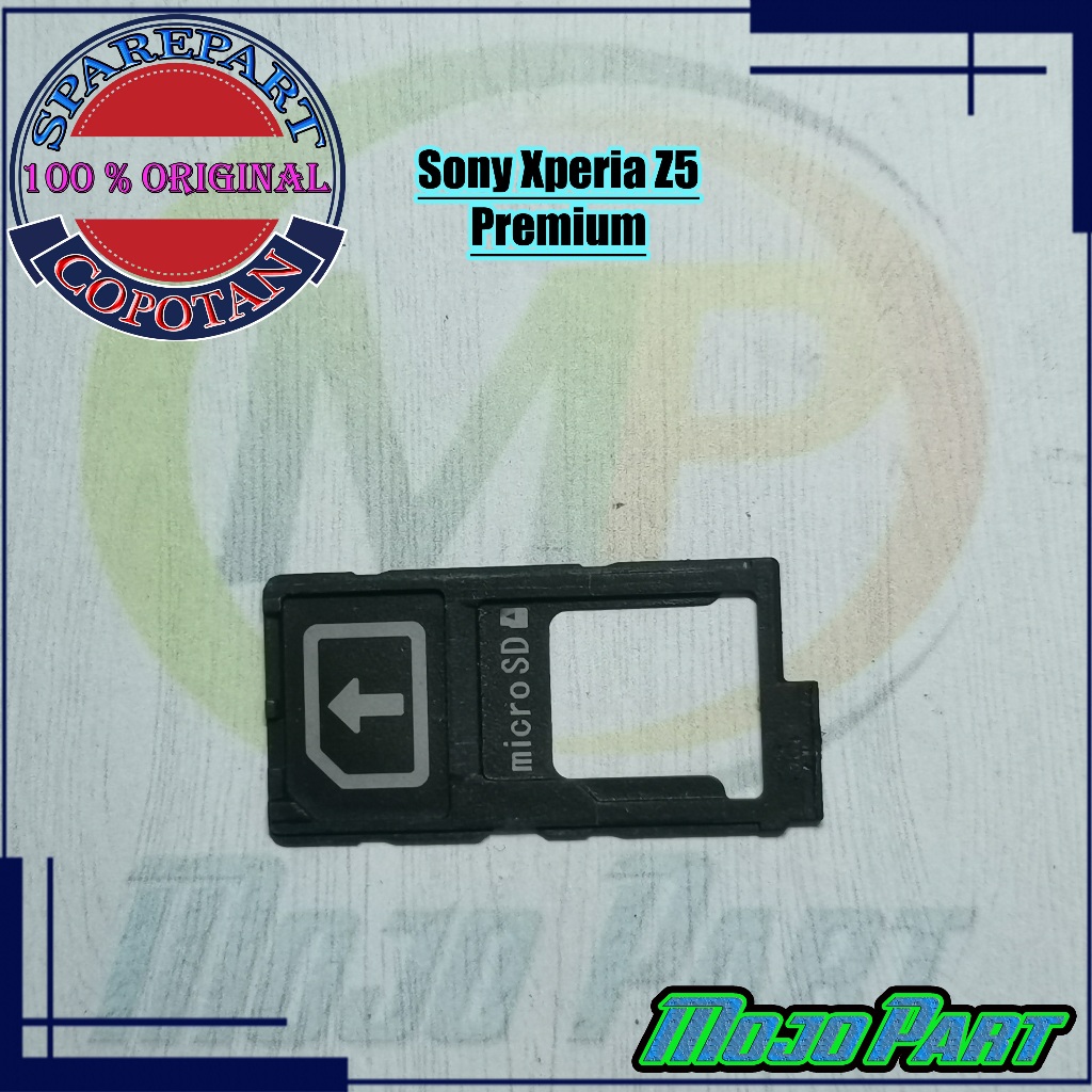 Sony Xperia Z5 Premium Simtray Sim Lock Tempat Duduan Slot Sim Card Original Copotan | Mojo Part