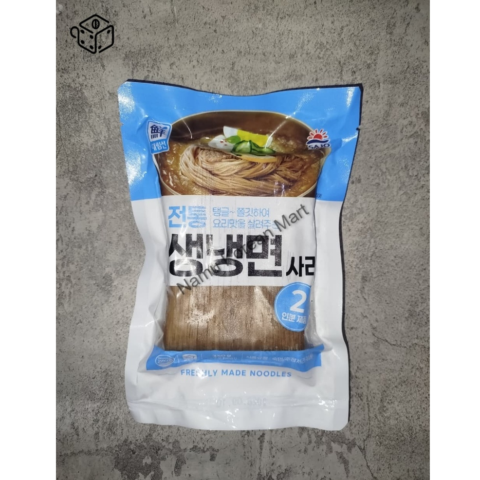 Sajo Daerim Buckwheat Noodles 350gr / Mie Soba / Mie Dingin Korea / Buckwheat Noodle Soba / Soba Noo