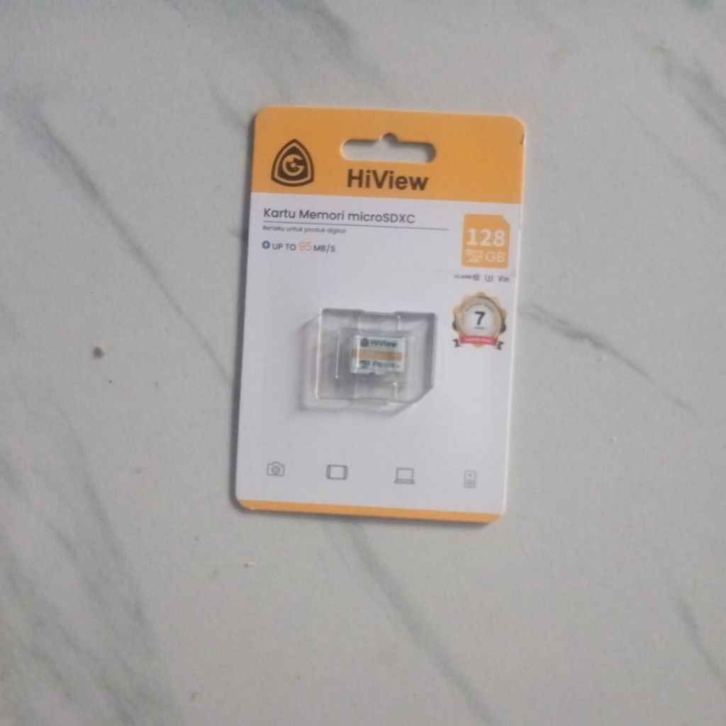 Kartu memori micro SD 128 Gb