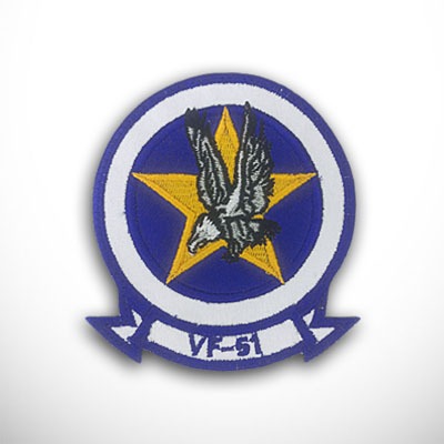 Patch VFA-51 Screaming Eagles US Navy Strike Fighter Squadron Bordir Logo Emblem Insignia VFA57 Patc