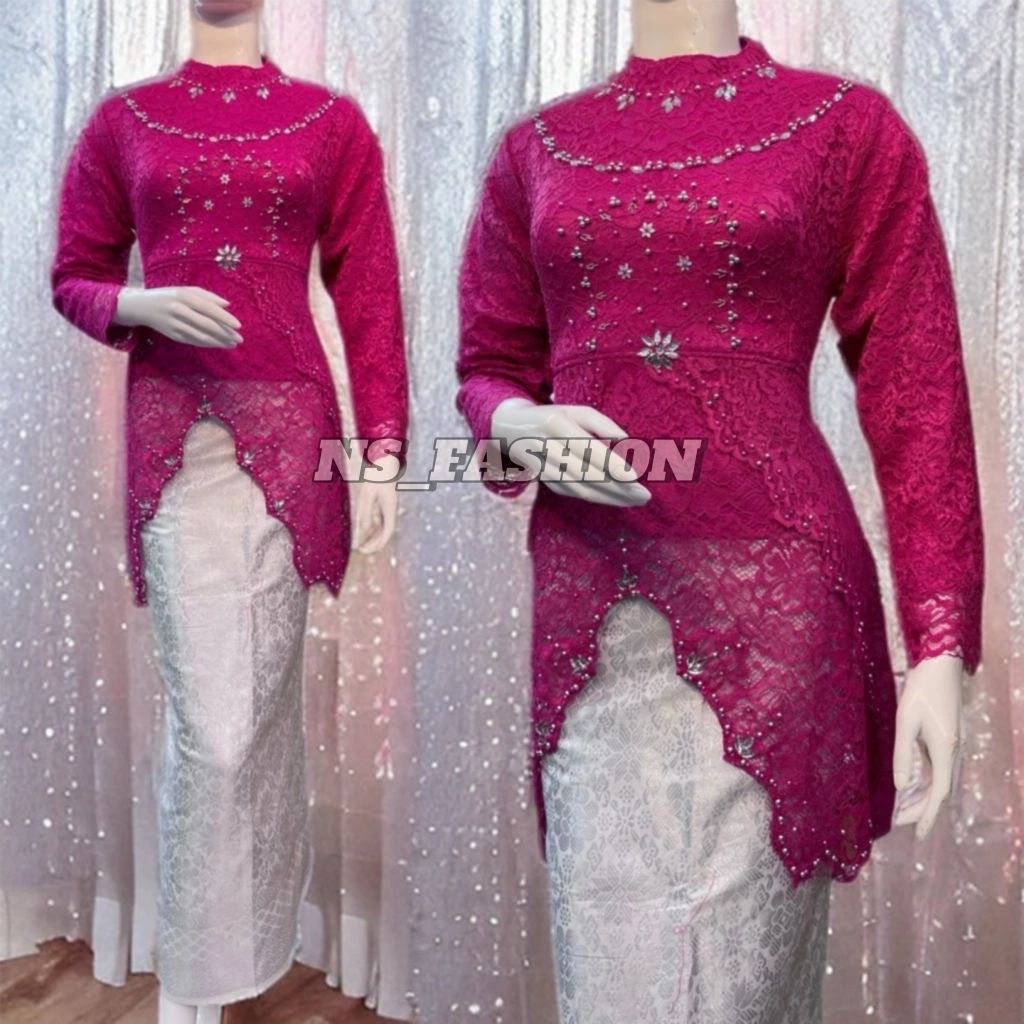 kebaya fiona/kebaya wisuda/kebaya payet modern/kebaya pernikahan/kebaya lamaran/kebaya acara keluarg