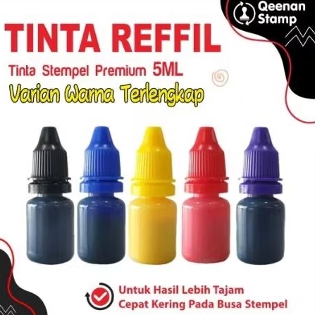 Tinta Stempel Refil Merah
