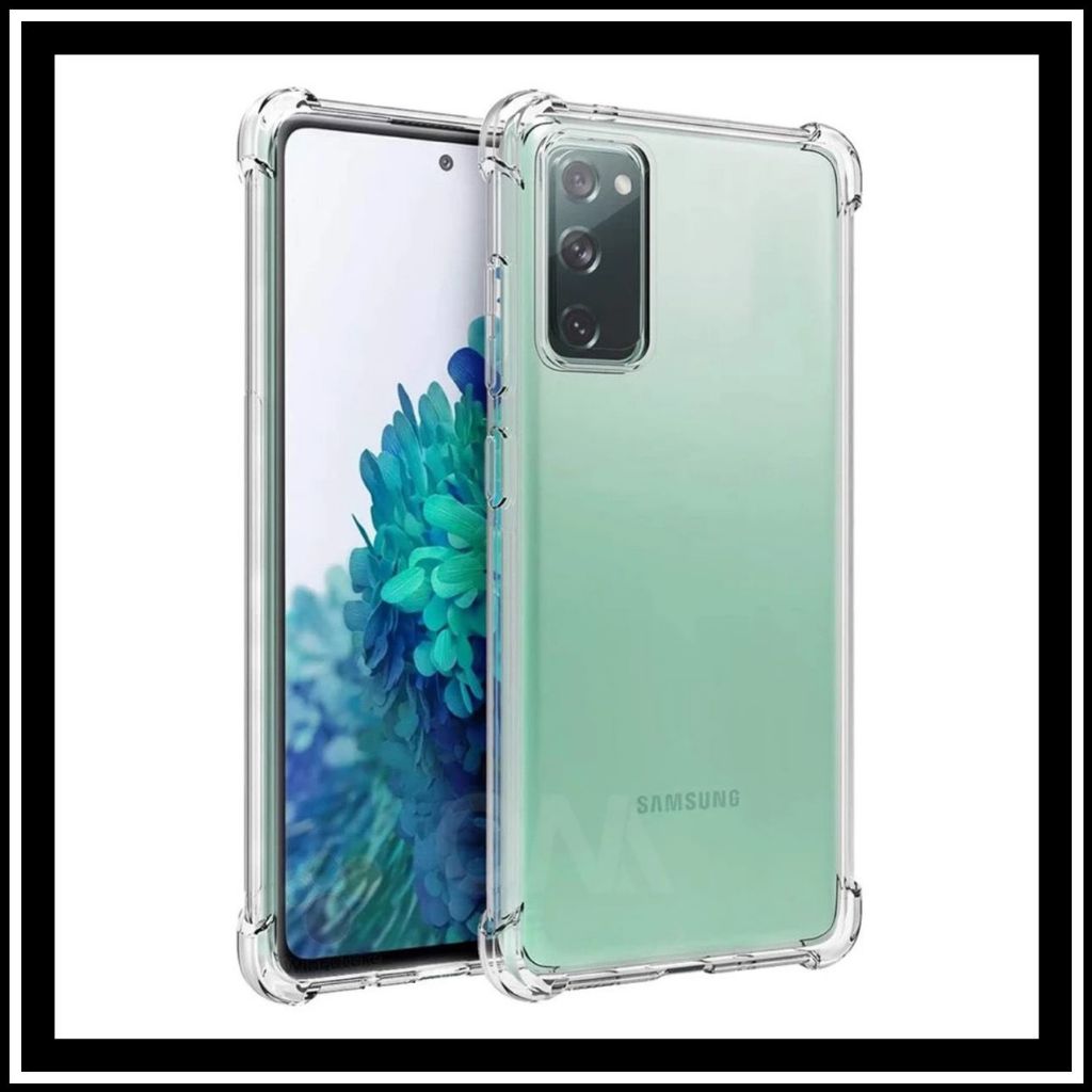 Case Samsung Galaxy S20 FE S20FE Crystal Crack Original Case Soft Casing Clear Silicone Bening SoftC
