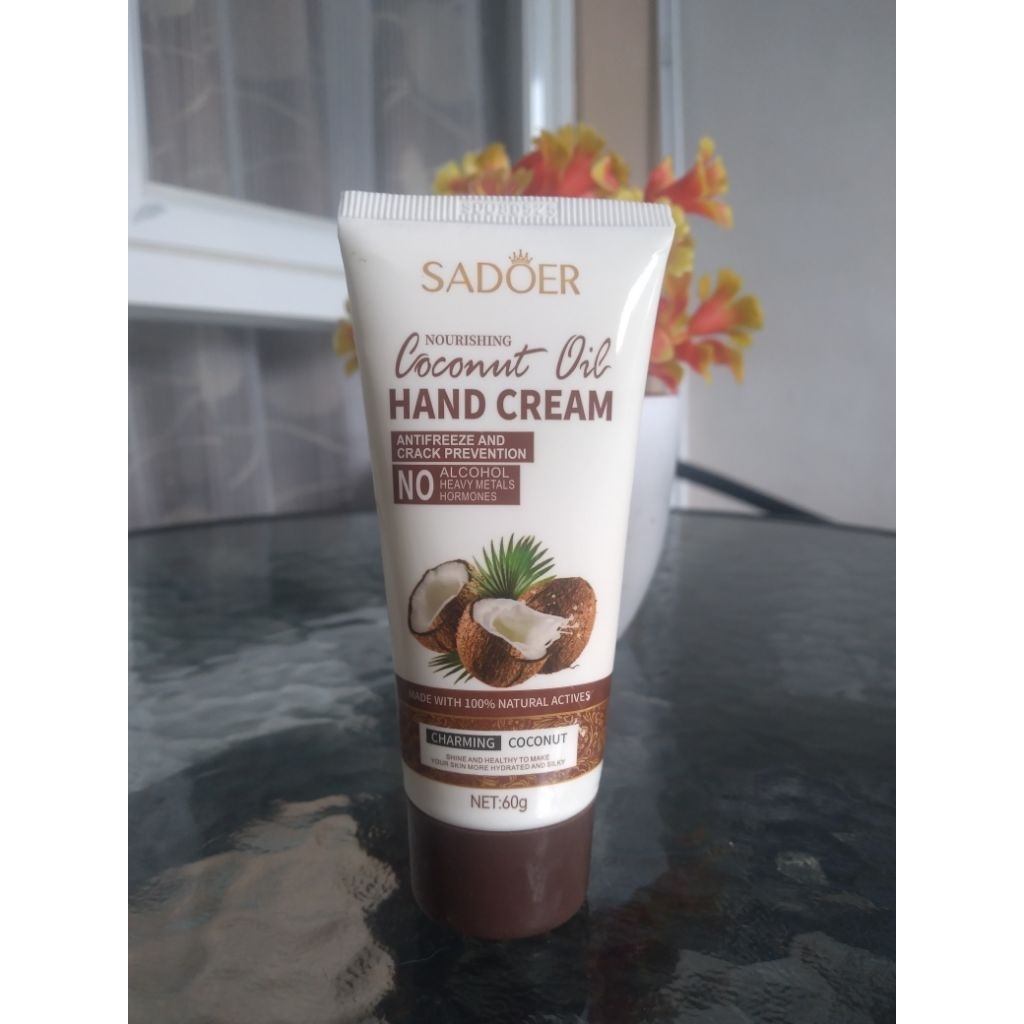 SADOER Nourishing Coconut Oil Hand Cream 60g