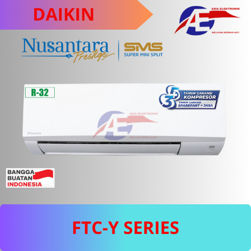 AC Daikin FTC15YV | Daikin Nusantara | Ac Daikin 1/2pk Standar
