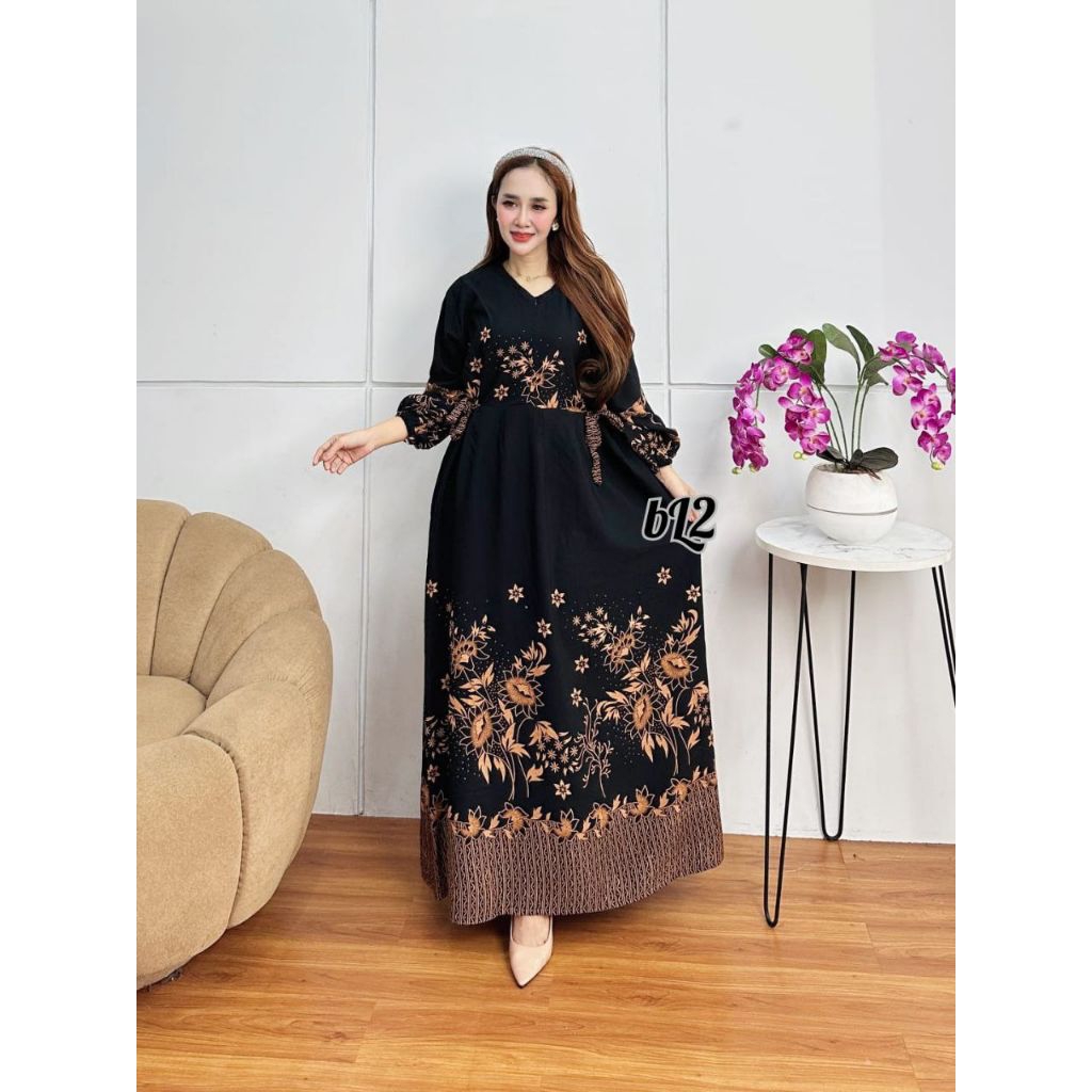 GAMIS JUMBO TERBARU MOTIF KEKINIAN BAHAN RAYON TEBAL