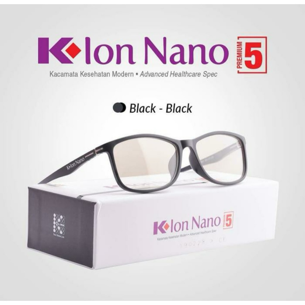 Kacamata kesehatan nano 5 klink anti radiasi dan uv kacamata kesehatan kacamata radiasi kacamata uv 