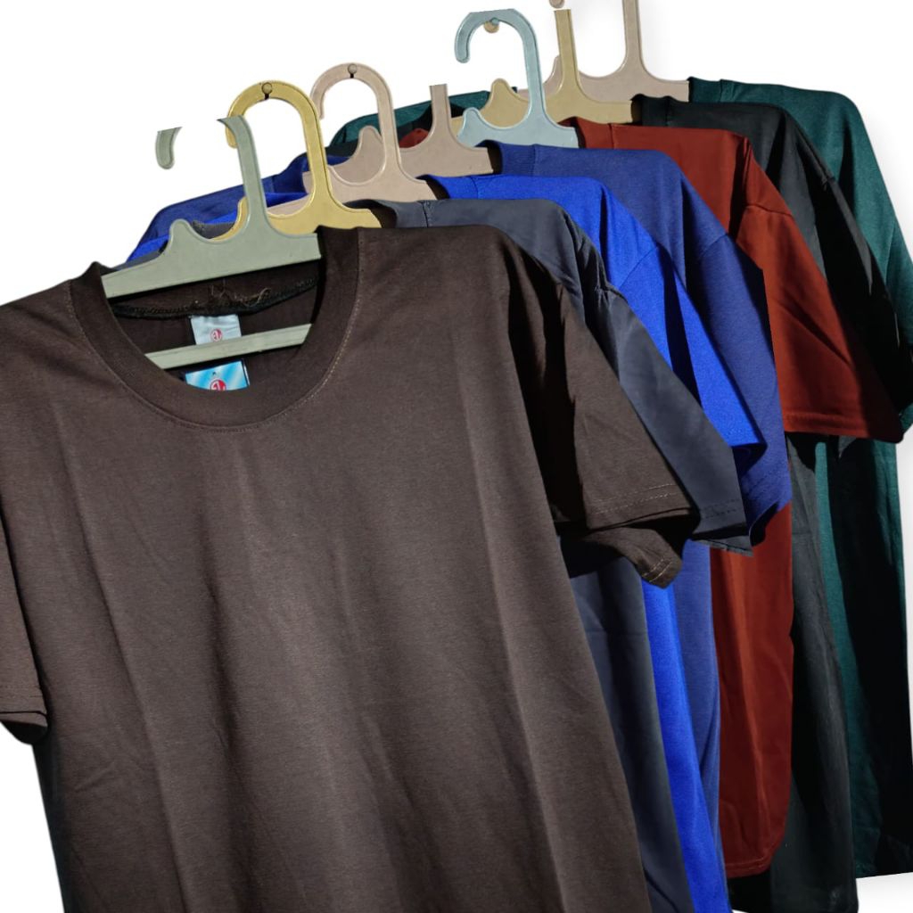 kaos petani lengan pendek polos