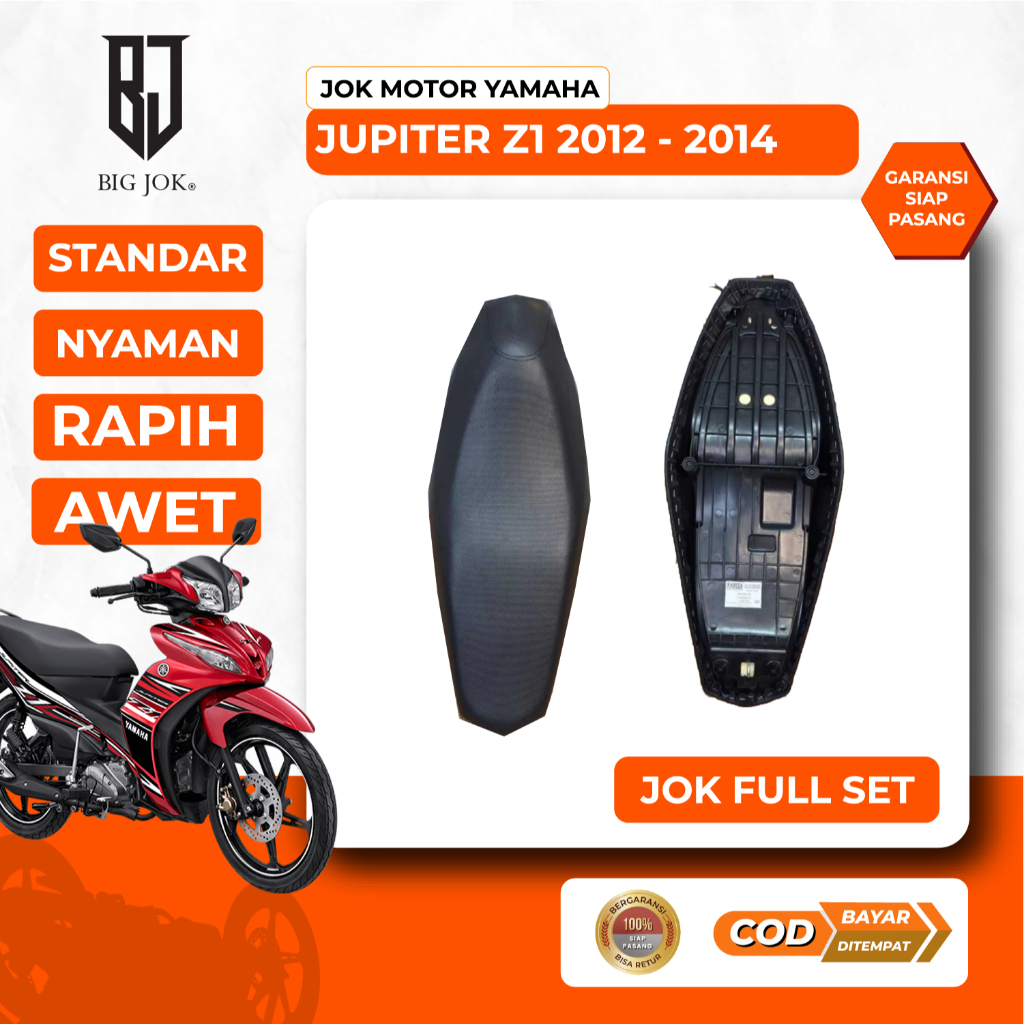 Jok motor Jupiter Z1 2012-2014 I Jok standar & variasi Yamaha Jupiter komplit siap pasang
