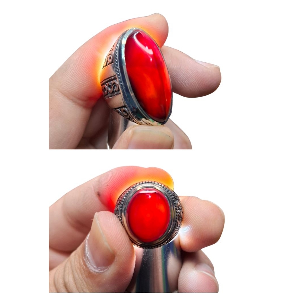 Batu Akik Yaman Wulung Asli 100% - Akik Natural Pandan Yaman Wulung Polos