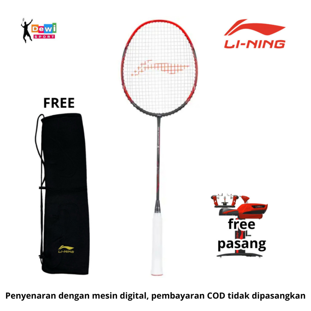 Raket Olahraga Badminton LI-NING 3D CALIBAR X BOOST / 3D CALIBAR X COMBAT / 3D CALIBAR X DRIVER