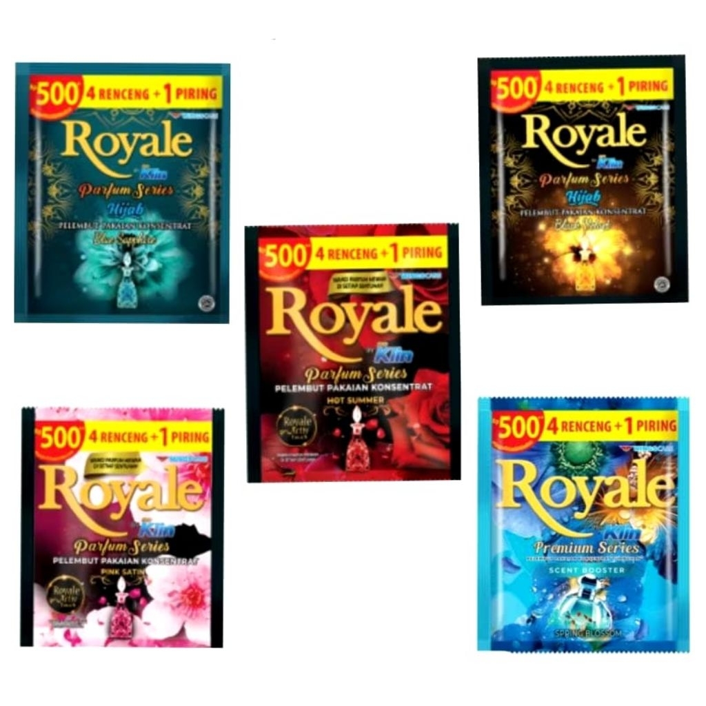 SO KLIN ROYALE PEWANGI || 1 Renceng Isi 12 Sachet